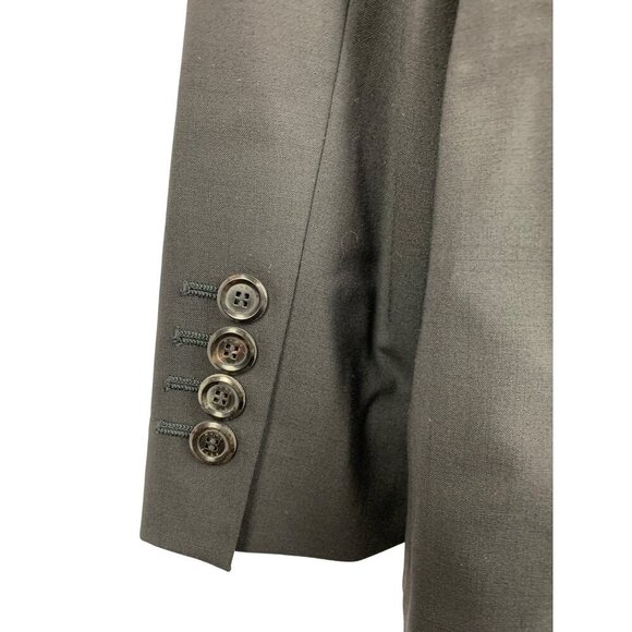 Hugo Boss Mens Black Blazer 32 Two-Button Suit Jacket - Picture 4 of 7